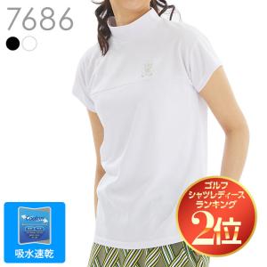 半袖切替モックネックシャツ 大きいサイズ M L Ll 3l レディースゴルフウェア 8686 Delsol Golf Yahoo 店 通販 Yahoo ショッピング