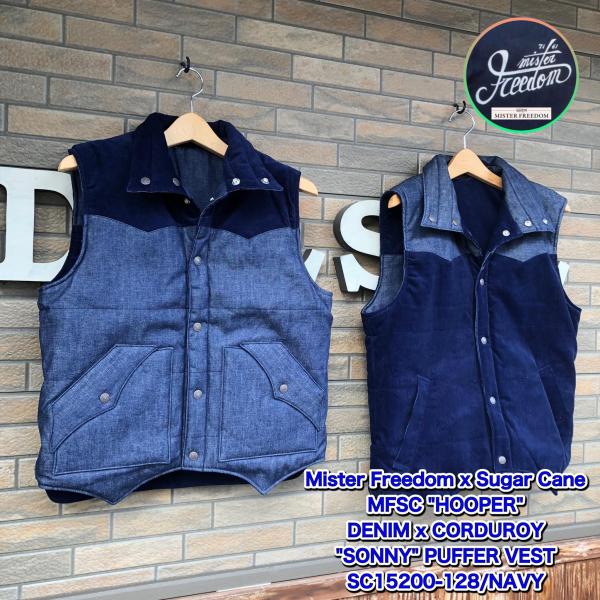 MISTER FREEDOM ミスターフリーダム MFSC "HOOPER" DENIM x COR...