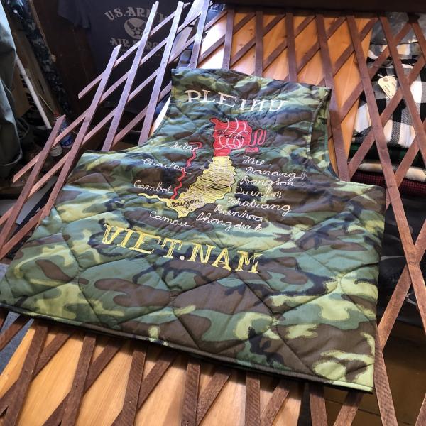 Tailor Toyo Late 1960s Style  Vietnam Liner Vest  ...