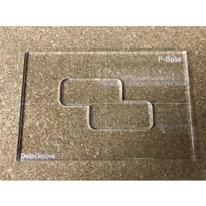 ベース用ピックアップ テンプレートガイド プレシジョンベース プレベ