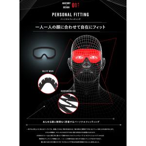 スノー ゴーグル AXE アックス 2023-...の詳細画像3