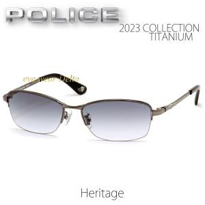 ポリス サングラス POLICE 2023年ニューモデル SPLG37J-0568 Heritage 国内正規代理店商品 ナイロール チタンフレーム｜delta