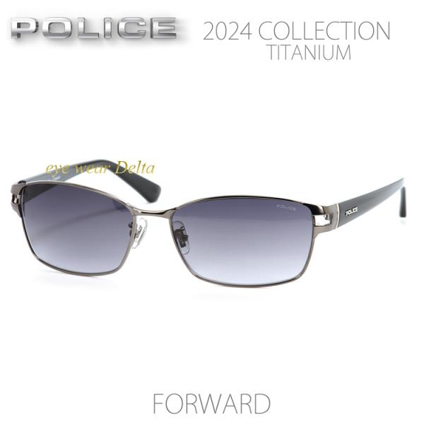 POLICE ポリス サングラス 2024年モデル SPLM28J-0568 国内正規代理店品 メン...