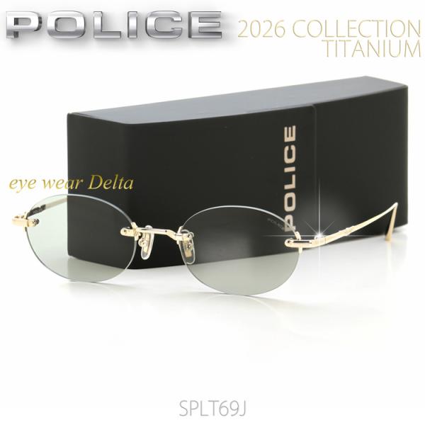 POLICE ポリス サングラス 2026年モデル SPLT69J-0300 国内正規代理店商品 ツ...