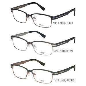 POLICE ポリス チタンフレーム 国内正規代理店品 2026年モデル スクエアブローモデル VP...