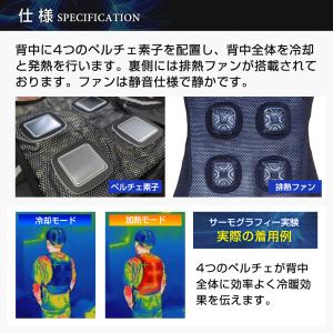 D-2344 現場監督 4点ペルチェ搭載 冷暖...の詳細画像2