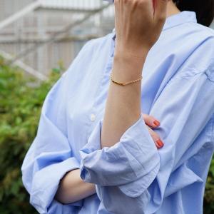 チェーン ブレスレット つけっぱなしok シン...の詳細画像5