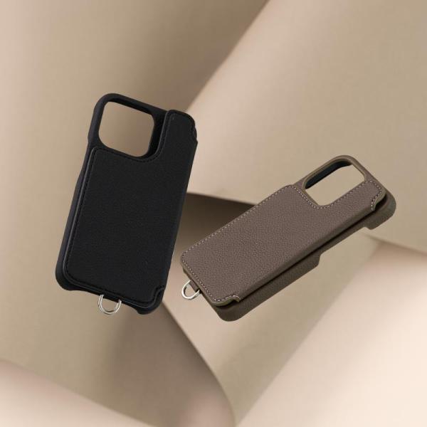 【公式ショップ】 DEMIU デミュウ POCHE FLAT ポシェ フラット 背面 手帳型ケース ...