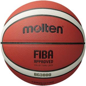 Molten BG3800シリーズ インドア/アウトドア バスケットボール FIBA承認 サイズ7 2トーンデザイン モデル:B7G3800｜den-brilliant