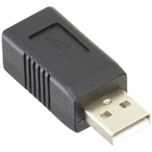 LINDY USB 2.0変換アダプタ、TypeAオス/TypeBメス(型番:71231)｜den-brilliant