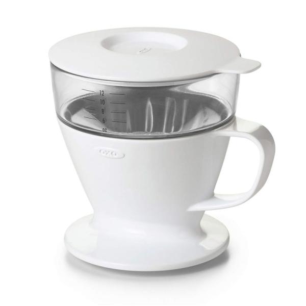 OXO お湯が自動で理想的なスピードで注がれる オート ドリップ コーヒーメーカー 1-2杯用 36...