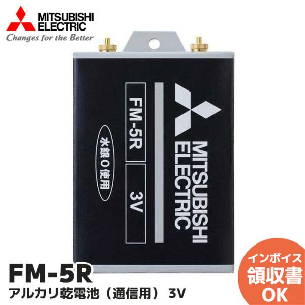 FM-5R (FM-5K / FM-5J 後継品) 平角5号 3V 三菱製バッテリー 通信用乾電池