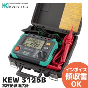 KEW 3125B  共立電気計器 高圧絶縁抵抗計 デジタル高圧メガ KEW3125B｜denchiya