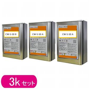 セラウッド サンディング  CW-S-50 中塗り 3kgセット 約10平米 Cerawood ウレタン塗料 サンユーペイント