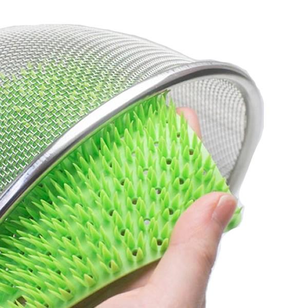 tidy たわし プラタワ フォーキッチン 1枚 洗い用ブラシ タワシ シンク 日本製 ティディ 掃...