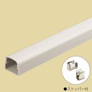 未来工業 モールダクト(屋外用・リブ無し) 2m 60型 グレー MDH-60NG