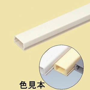 未来工業 5本セット プラモール(VVFケーブル用モール) 4号 クリーム