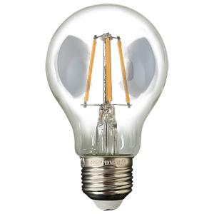 東西電気産業 LEDフィラメント電球 一般電球形 A形 クリア E26口金 2700K 調光対応 TZA60E26C-4-100/27｜dendenichiba