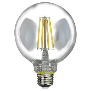 東西電気産業 LEDフィラメント電球 ボール形 G形 クリア E26口金 2700K 調光対応  T...