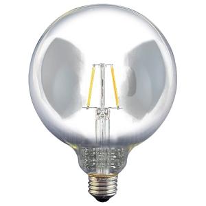 東西電気産業 LEDフィラメント電球 ボール形 G形 クリア E26口金 2700K 調光対応 白熱...