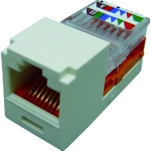 LANコネクター　パンドウイット カテゴリ5eモジュラージャック オフホワイト CJ588IWY　１箱（５０個入り） LANコネクター パンドウイット カテゴリ5eモジュラージャック オフ