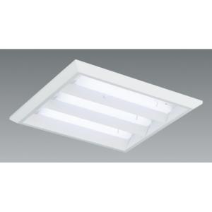 遠藤照明 LEDスクエアベースライト 直付型 下面開放形 調光 ナチュラルホワイト(4000K) 電源外付 EFK9402W+RA-659WB*3