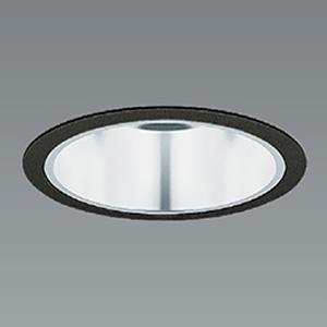 遠藤照明 LEDベースダウンライト 埋込穴φ100mm 超電球色 鏡面マットコーン・黒枠 ERD65...