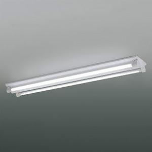 コイズミ照明 直管形LEDランプ搭載ベースライト 直付型 逆富士・2灯用 2500lmタイプ 調光 ...
