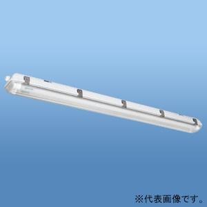 ナニワ 直管LEDランプ用器具 防水カバー型 40W型 2灯用 片側配線 全長1265mm NEL-FBS402K｜dendenichiba