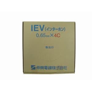 伸興電線 IEV インターホンケーブル 0.65mm 4心 200m巻 IEV0.65×4C×200m｜dendenichiba