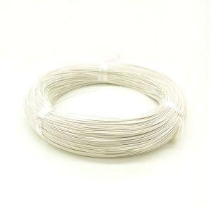 極東電線 通信機器用ビニル電線 スズメッキ 0.75mm2 200m巻 白 KV0