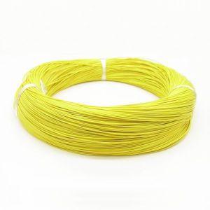 三山電線 機器配線用耐熱ビニル電線 定格電圧300V AWG26 610m巻 黄 ULSTYLE1007AWG26×610mキ｜dendenichiba