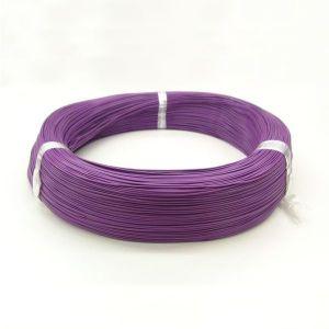 三山電線 機器配線用耐熱ビニル電線 定格電圧600V AWG24 305m巻 紫 ULSTYLE1015AWG24×305mムラサキ｜dendenichiba