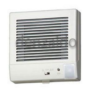 バクマ工業 パイプ用ファン 強制排気用 人感センサー+電気式シャッター付 壁面・天井面取付兼用型 電...