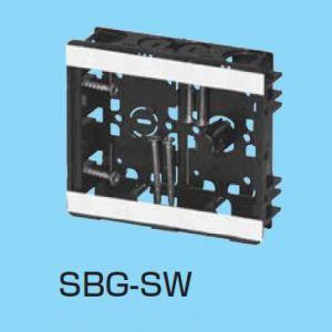未来工業 ケース販売 50個セット 小判スライドボックス センター磁石付 浅形 2ヶ用 SBG-SW...