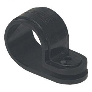 未来工業 PF管片サドル 適合管:PF管28 黒 KTF-28K