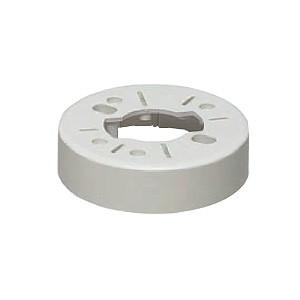 未来工業 ポリ台 照明器具取付用プラスチック絶縁台 丸型 外寸φ108×29mm ライトブラウン P...