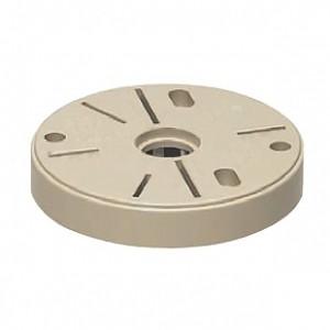 未来工業 ポリ台 照明器具取付用プラスチック絶縁台 丸型 外寸φ204×25mm 白 POW-220...