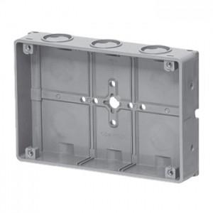 未来工業 埋込スイッチボックス 極薄型 (プラスチック製セーリスボックス) 3個用 塗代無 CSW-...