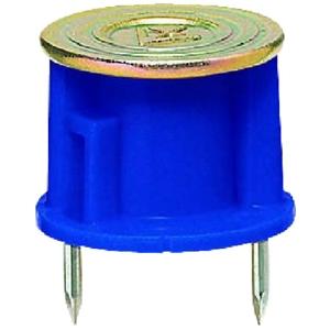 未来工業 カラー・ヘッダーインサート 型枠用 W3/8ボルト用 ショートタイプ 埋設深さ20mm 青...