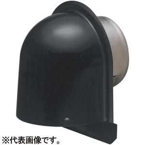未来工業 パイプフード 鐘型 適合ダクト内径φ100mm 防虫ネット付 ブラック(ツヤなし) PYK...