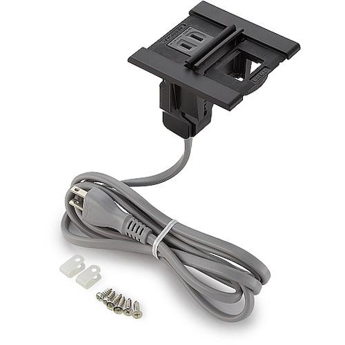 スガツネ工業 デスクトップマルチタップ DMS-PB-BL