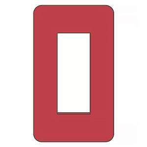 神保電器 ホームエレガンスプレート 1連用 非常用器具用 HBP-3U-R