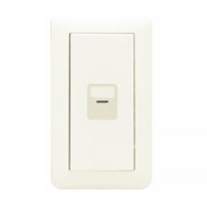 神保電器（JIMBO） J・WIDEシリーズ スイッチ組み合わせ 1連2個用 片切