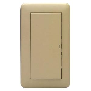 神保電器 片切スイッチ 1連1個用 ライトベージュ色 WJH01001L : 電材堂
