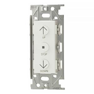 神保電器 コンポスイッチ 埋込3キー押ボタン A接点 UP/STOP/DOWN文字入り ピュアホワイ...