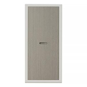 神保電器 操作板 スリムサスト  シングルタイプ 表示灯付 ピュアホワイト WSN-GS-PW