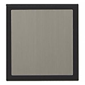 神保電器 操作板 スリムサスト  ダブルタイプ 表示灯なし ソフトブラック WSN-D-SB