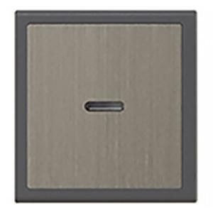 神保電器 操作板 スリムサスト  ダブルタイプ 表示灯付 ソリッドグレー WSN-GD-SG