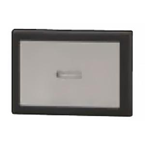 神保電器 操作板 スリムサスト  トリプルタイプ 表示灯付 ソフトブラック WSN-GT-SB